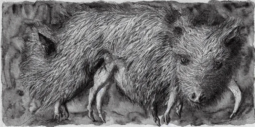 Image similar to skulk Chaldea peccary of salve Reginae, cinematic, creative, fromme Seele, artistic, pioneering oblique frail watercolor aesthetic, intricate drawing, realistic fantasy, extremely detailed and beautiful aesthetic face, establishing shot, 8k resolution