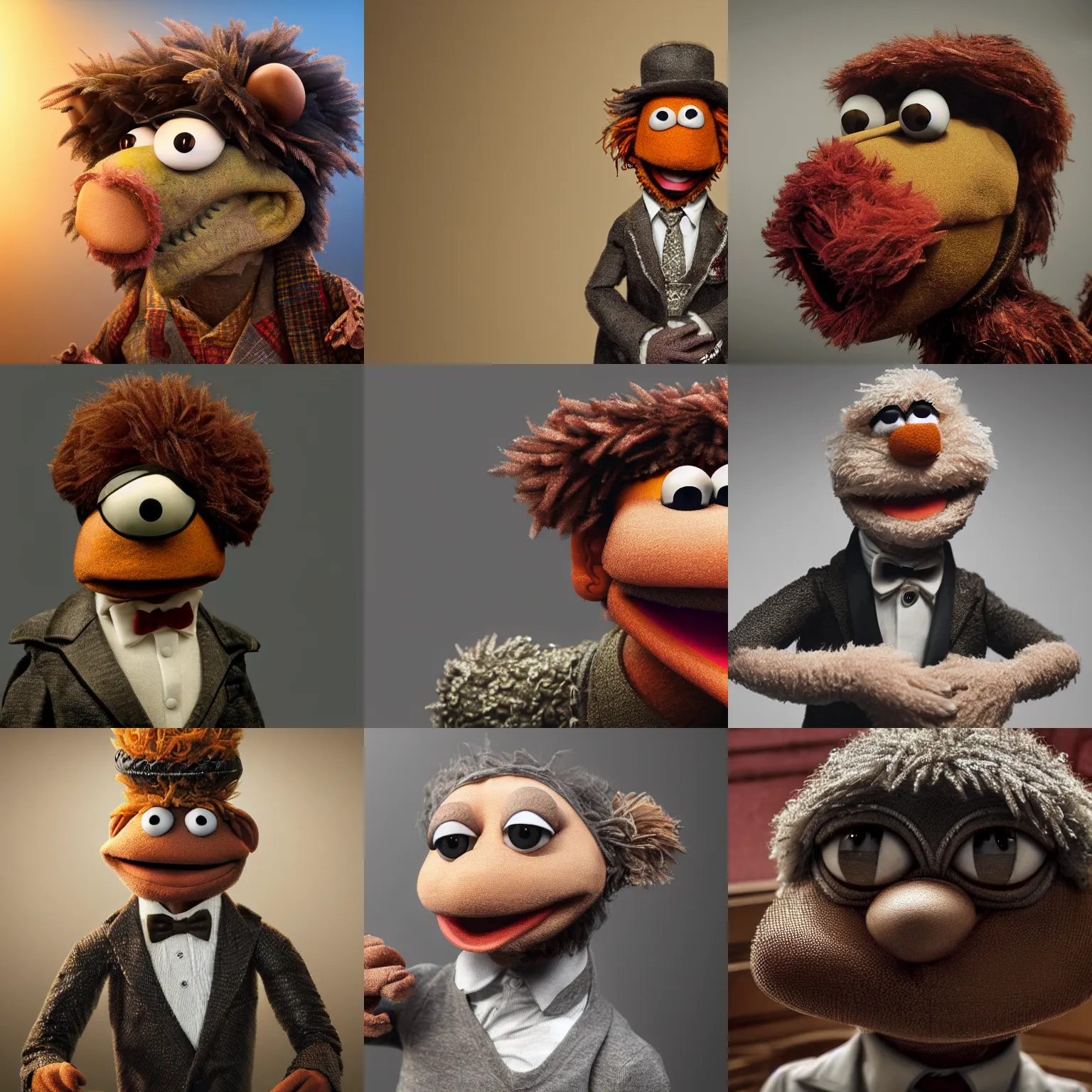 Prompt: Louis Hamilton as a muppet ultra realistic, concept art, intricate details, eerie, highly detailed, photorealistic, octane render, 8k