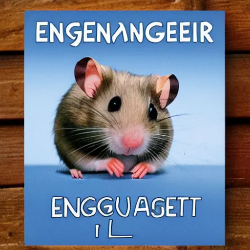 Image similar to engineer hamster