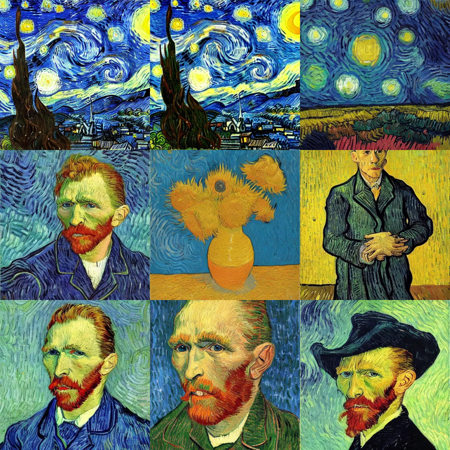 Prompt: Art by Vincent van Gogh