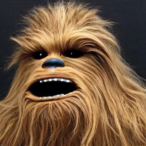 Prompt: a shaved chewbacca