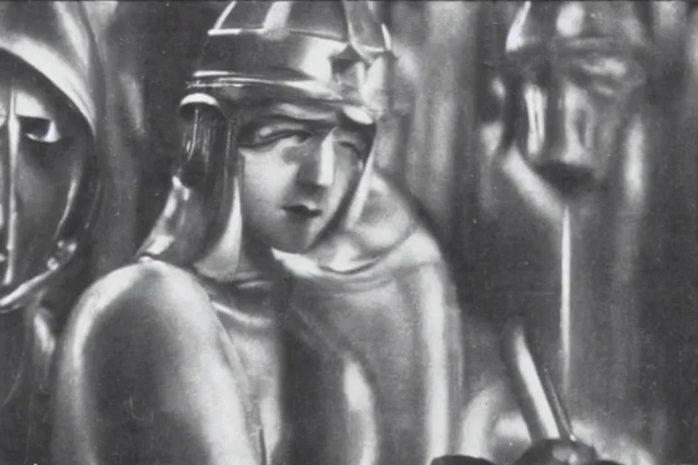 Prompt: movie still from metropolis, 1 9 2 7