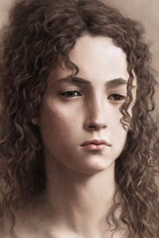 Prompt: portrait en buste Hermione Granger, traditional corsican, intricate, highly detailed, artstation, illustration, jurgens, rutkowski, bouguereau