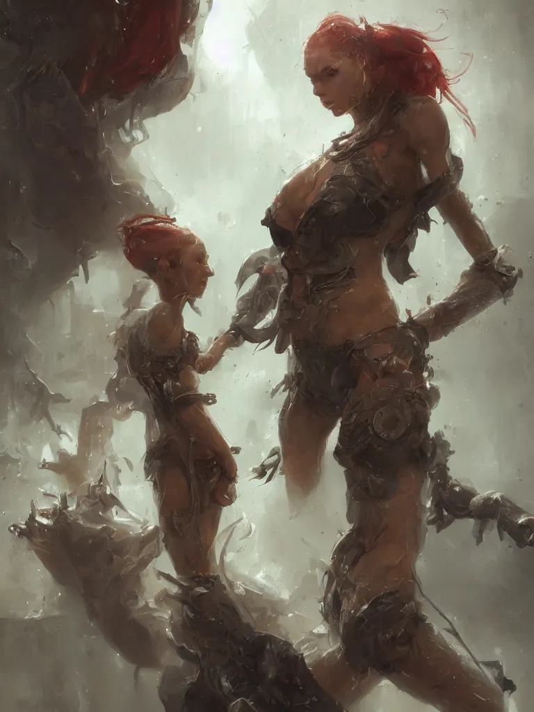 Image similar to wet t - shirt contest girl at disneyworld, 3 d render, hyper realistic detailed portrait, ruan jia, wlop. scifi, fantasy, hyper detailed, decolletage, confident pose, octane render, concept art, peter mohrbacher