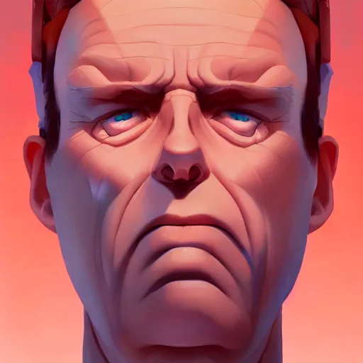 Image similar to face icon stylized minimalist total recall, loftis, cory behance hd by jesper ejsing, by rhads, makoto shinkai and lois van baarle, ilya kuvshinov, rossdraws global illumination