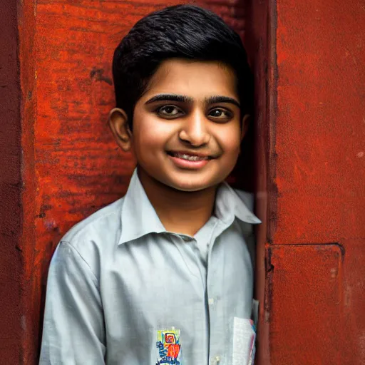 Prompt: portrait of rishab pant as a chotu bhaiya, canon 3 5 mm portrait photography, ultrarealistic