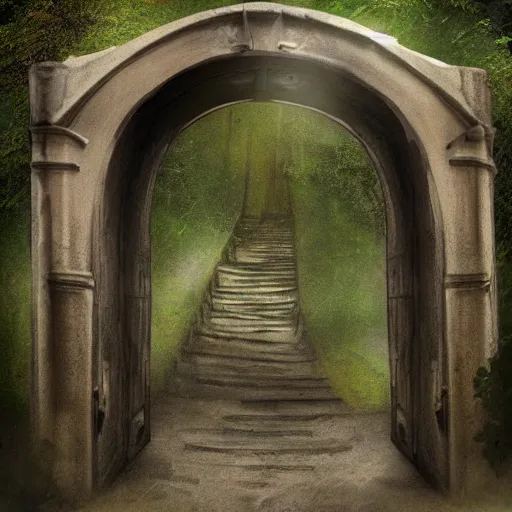 Prompt: a gateway between dreams