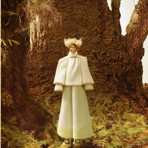 Image similar to a portrait of a character in a scenic environment by Tim Walker