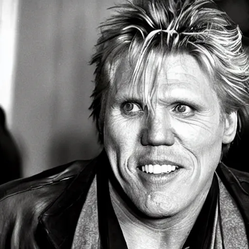 Prompt: gary busey