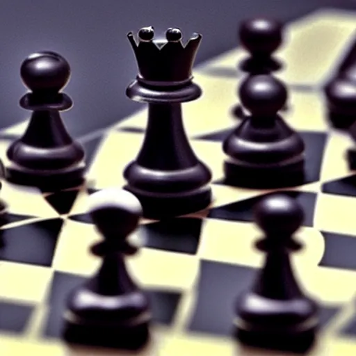Image similar to close up photograph of the king piece of a chess board. he is magnus carlsen!