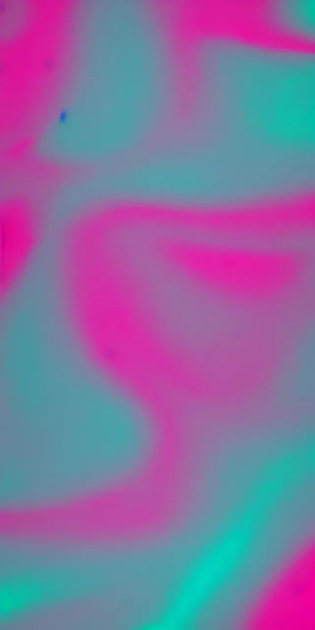 Image similar to gradient fluids lines lights, tritone turquoise pink and black