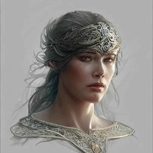 Image similar to portrait of Lord of Cinder Gwyn, elegant, intricate, headshot, highly detailed, digital painting, artstation, concept art, sharp focus, illustration, art by artgerm and greg rutkowski and alphonse mucha