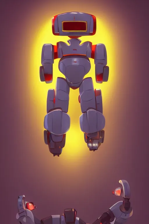 Image similar to metabots medabots medarotto medarot robot minimalist comics, behance hd by jesper ejsing, by rhads, makoto shinkai and lois van baarle, ilya kuvshinov, rossdraws global illumination ray tracing hdr radiating a glowing aura