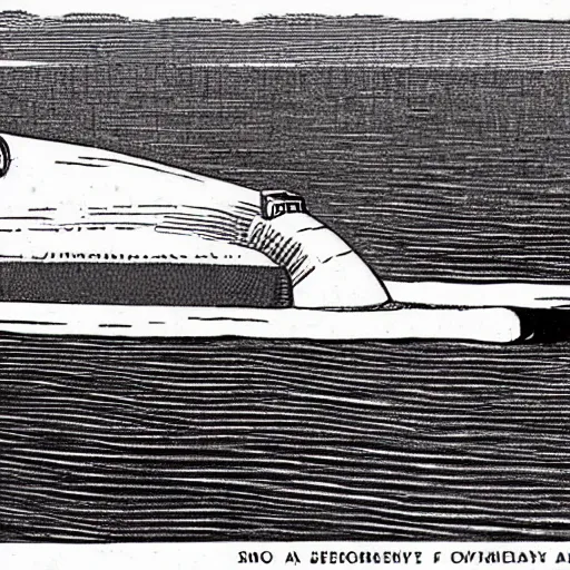 Image similar to illustration of a submarine