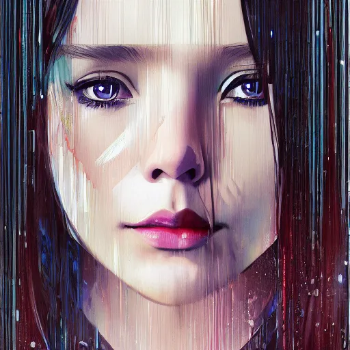 Image similar to elizabeth olsen portrait as manga girl, realistic shaded perfect face, fine details. anime. realistic shaded lighting poster by ilya kuvshinov katsuhiro otomo ghost - in - the - shell, magali villeneuve, artgerm, jeremy lipkin and michael garmash and rob rey