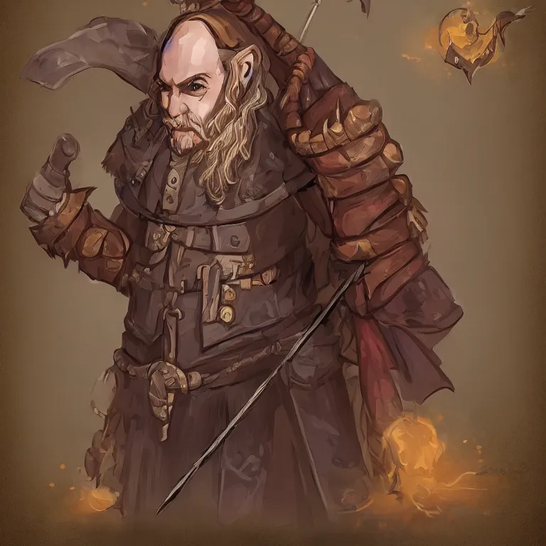 Image similar to Dungeons & Dragons Commoner, character portrait, digital art