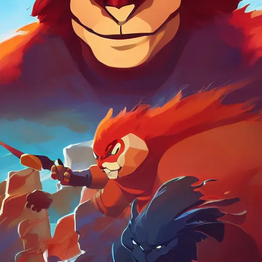 Image similar to face icon stylized minimalist thundercats, loftis, cory behance hd by jesper ejsing, by rhads, makoto shinkai and lois van baarle, ilya kuvshinov, rossdraws global illumination