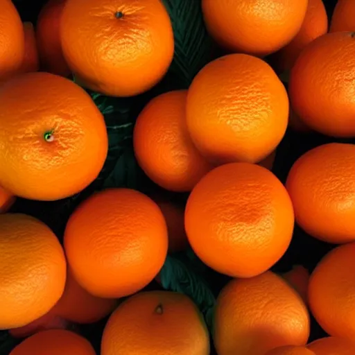 Image similar to orange fruit with human eyes and mouth