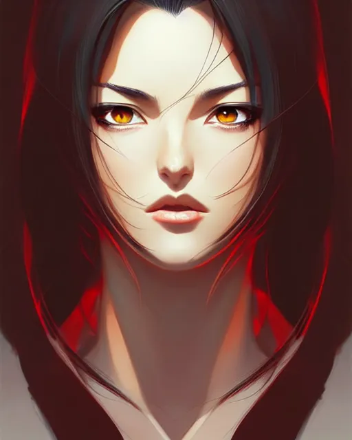 Image similar to monica bellucci, portrait shinkai makoto studio ghibli studio key hideaki anno sakimichan stanley artgerm lau rossdraws james jean marc simonetti elegant highly detailed digital painting artstation pixiv