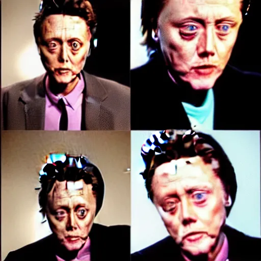 Image similar to christopher walken starring in 90's sitcom