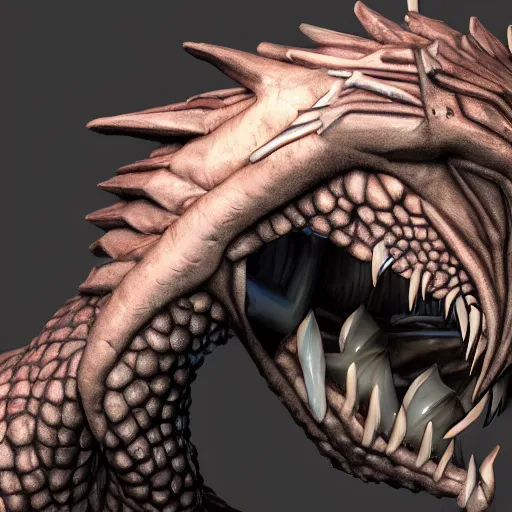 Image similar to close-up bust of an anthropomorphic dragon made of shadow and darkness; high quality, artstation, Furaffinity, deviantart