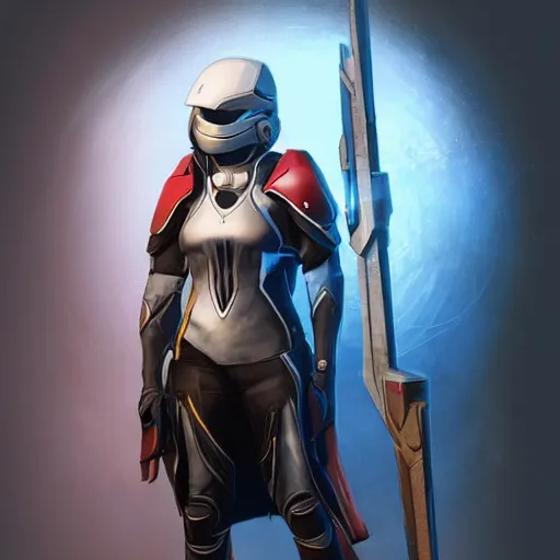 Prompt: destiny 2 concept armor, character portrait, realistic, cg art, artgerm