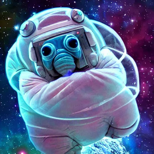 Image similar to tardigrade in space
