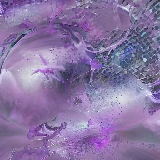 Image similar to crystethereal lavender atrium manipulation layeredinfusion lilac silver silver fuji pastel lilac sparkle fuji surreal creations serene lilac sparkle grey lilac weeping abstract collage