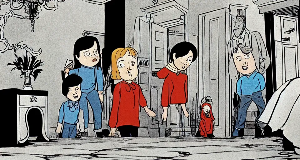 Image similar to The Shining (1980) Animated Series, episode still