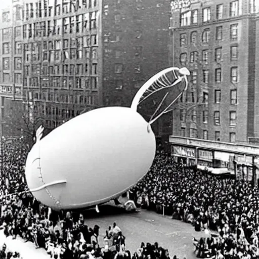 Image similar to Homer Simpson Blimp in the Macy's Thanksgiving Day Parade 1953