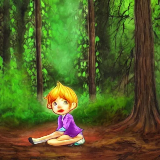 Image similar to saria in forest