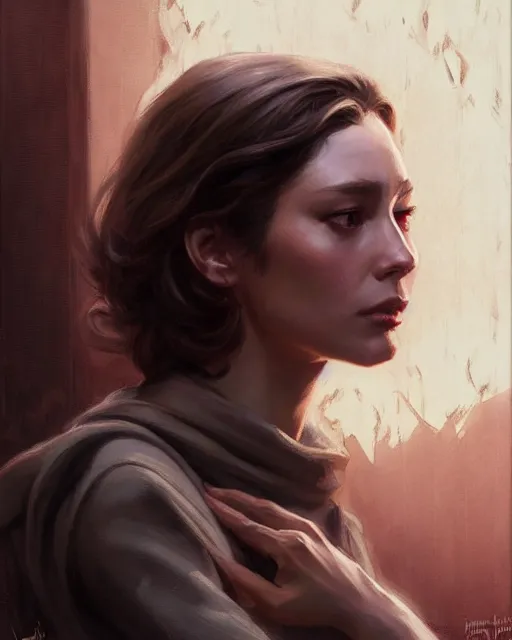 Image similar to i'm not a hero, composition, audrey plaza, realistic shaded, fine details, realistic shaded lighting poster by magali villeneuve, artgerm, jeremy lipkin and michael garmash and rob rey