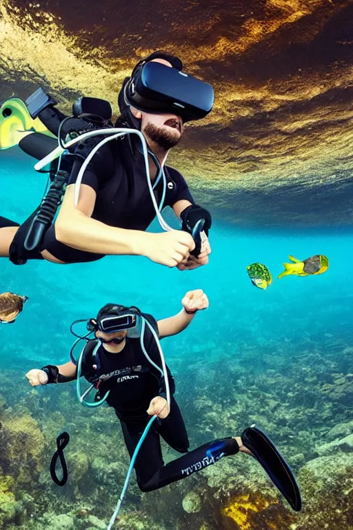 Image similar to Full Dive Virtual Reality