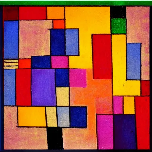 Prompt: artwork inspired by Paul klee