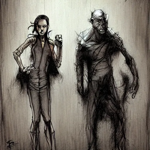 Prompt: time loop by ben templesmith