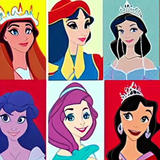 Image similar to who is the most beautiful Disney princess?