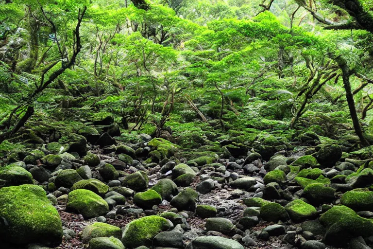 Image similar to yakushima forest