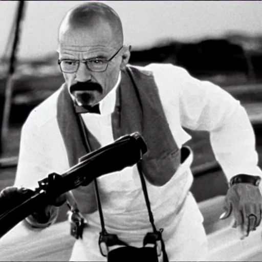 Prompt: Walter white in titanic