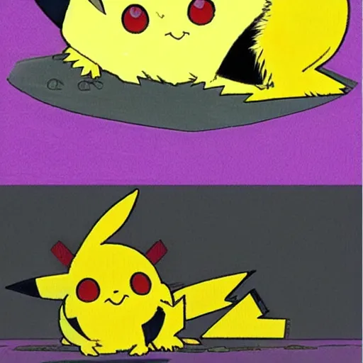 Image similar to Pikachu, Studio Ghibli