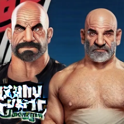 Image similar to wrestler Goldberg in GTA 5