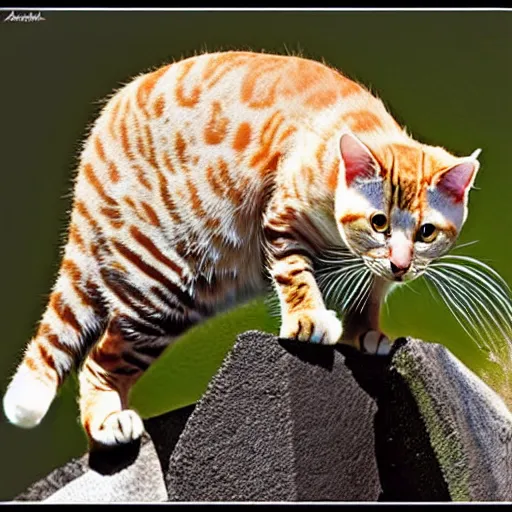 Image similar to a feline carp - cat - hybrid, animal photography, wildlife photo