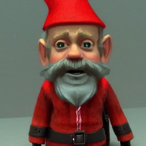 Image similar to Robert Malone as a gnome, photorealistic masterpiece, very sharp and detailed