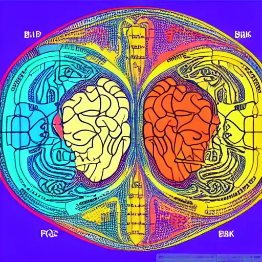 Prompt: Synchronization of the left hemisphere with the right hemisphere of the universal brain 8k intricate level of detailed information