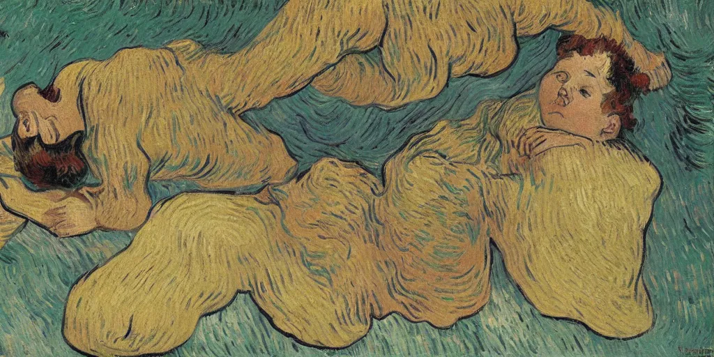 Prompt: bigwoman falls over, ( ( ( ( ( ( ( ( painted by van gogh ) ) ) ) ) ) ) )
