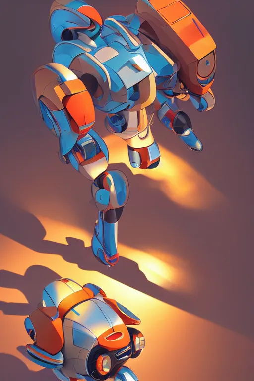 Image similar to metabots medabots medarotto medarot robot minimalist comics, behance hd by jesper ejsing, by rhads, makoto shinkai and lois van baarle, ilya kuvshinov, rossdraws global illumination ray tracing hdr radiating a glowing aura