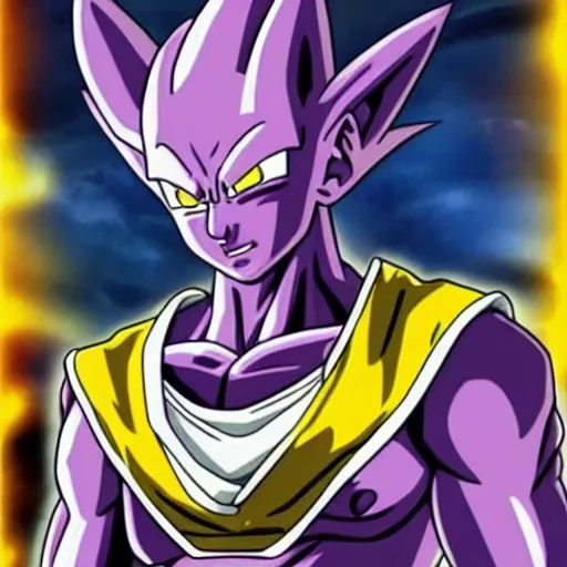 Image similar to beerus full power from dragon ball super