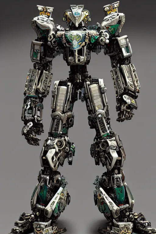 Image similar to cinematic still, intricate ornate humanoid mecha warrior,