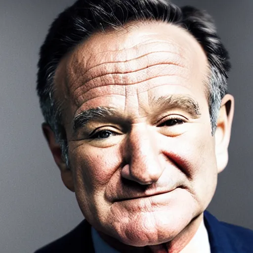 Image similar to robin williams as the 46th president, presidential photo, promo,