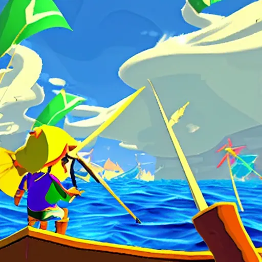 Prompt: windwaker