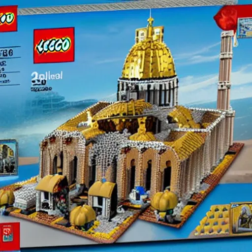 Image similar to 1 4 5 3 fall of constantinople lego set